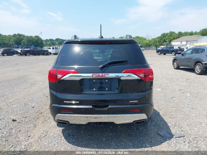 2017 GMC Acadia Denali VIN: 1GKKNXLS6HZ278512 Lot: 39859492