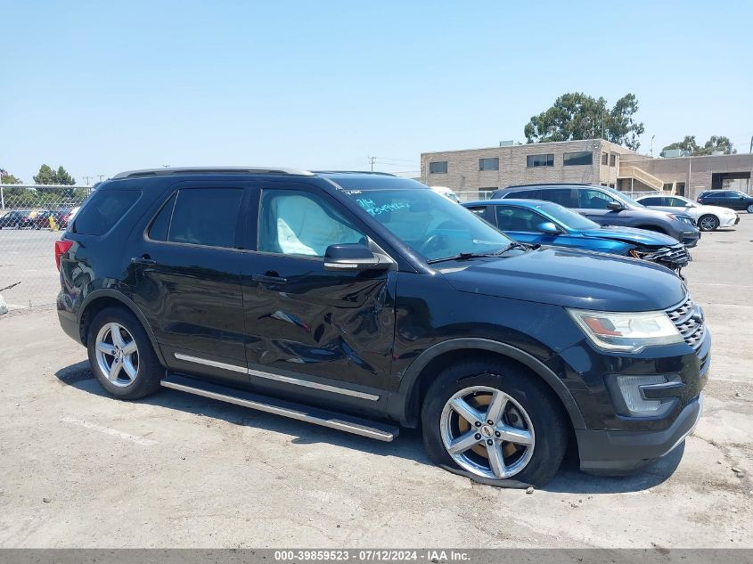 2017 Ford Explorer Xlt VIN: 1FM5K7D87HGC88557 Lot: 39859523