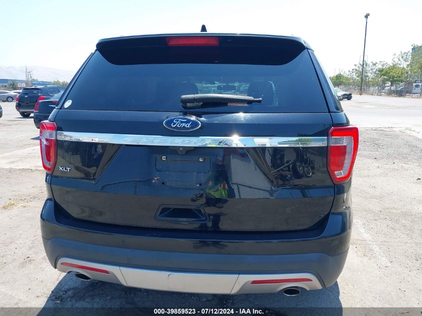 2017 Ford Explorer Xlt VIN: 1FM5K7D87HGC88557 Lot: 39859523