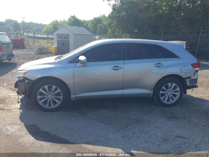 2015 Toyota Venza Le VIN: 4T3ZA3BB0FU090985 Lot: 39859525