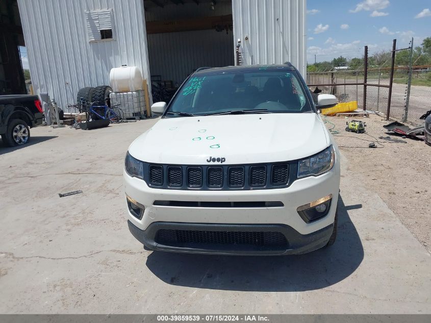 2021 Jeep Compass Altitude 4X4 VIN: 3C4NJDBB0MT586085 Lot: 39859539