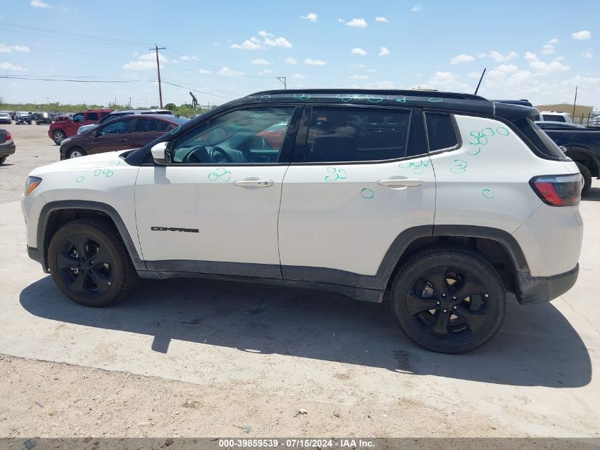 2021 Jeep Compass Altitude 4X4 VIN: 3C4NJDBB0MT586085 Lot: 39859539