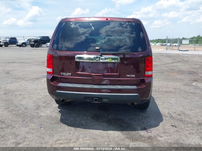 2011 Honda Pilot Lx VIN: 5FNYF3H23BB042059 Lot: 39859545