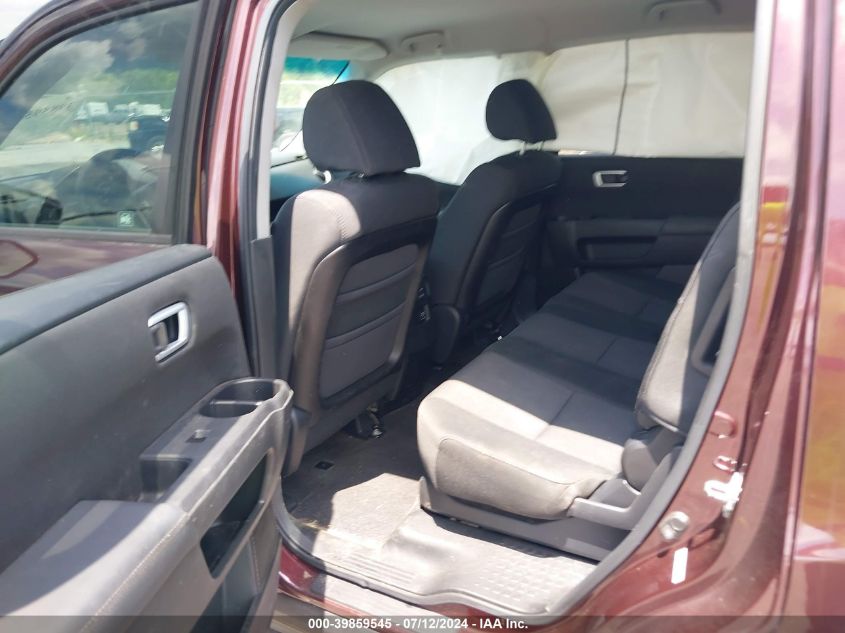 2011 Honda Pilot Lx VIN: 5FNYF3H23BB042059 Lot: 39859545