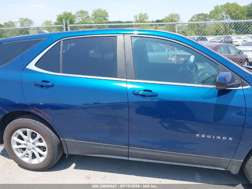 2021 CHEVROLET EQUINOX LT - 3GNAXUEVXML320471