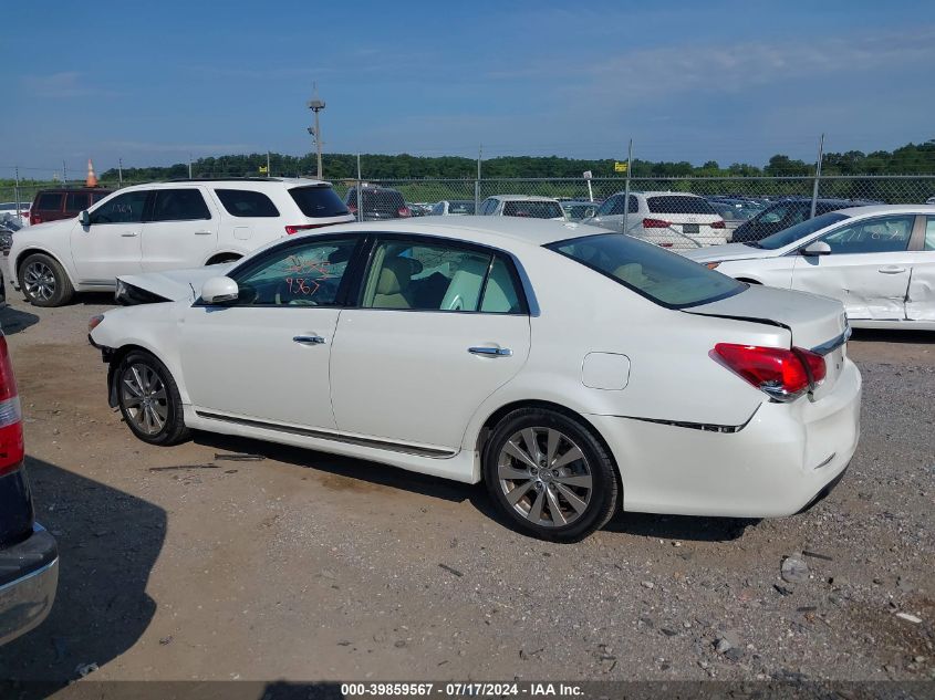2011 Toyota Avalon Limited VIN: 4T1BK3DB9BU379443 Lot: 39859567