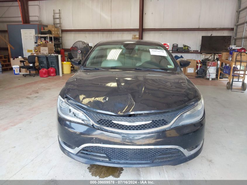 2015 Chrysler 200 C VIN: 1C3CCCCBXFN576780 Lot: 39859578