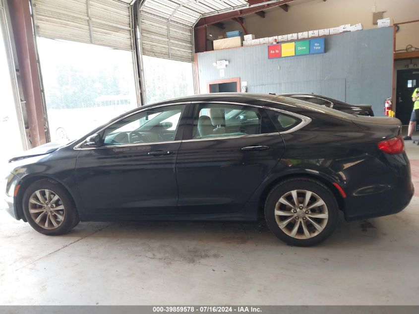 2015 Chrysler 200 C VIN: 1C3CCCCBXFN576780 Lot: 39859578