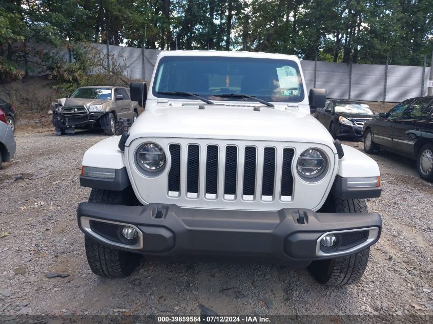 2019 Jeep Wrangler Unlimited Sahara 4X4 VIN: 1C4HJXEN1KW679726 Lot: 39859584