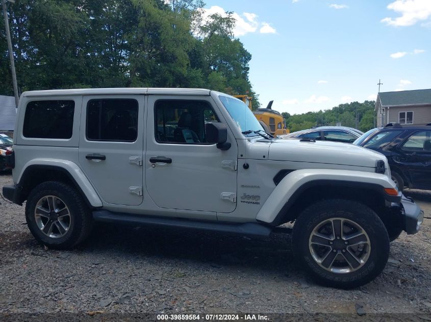 2019 Jeep Wrangler Unlimited Sahara 4X4 VIN: 1C4HJXEN1KW679726 Lot: 39859584