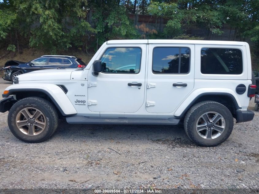 2019 Jeep Wrangler Unlimited Sahara 4X4 VIN: 1C4HJXEN1KW679726 Lot: 39859584