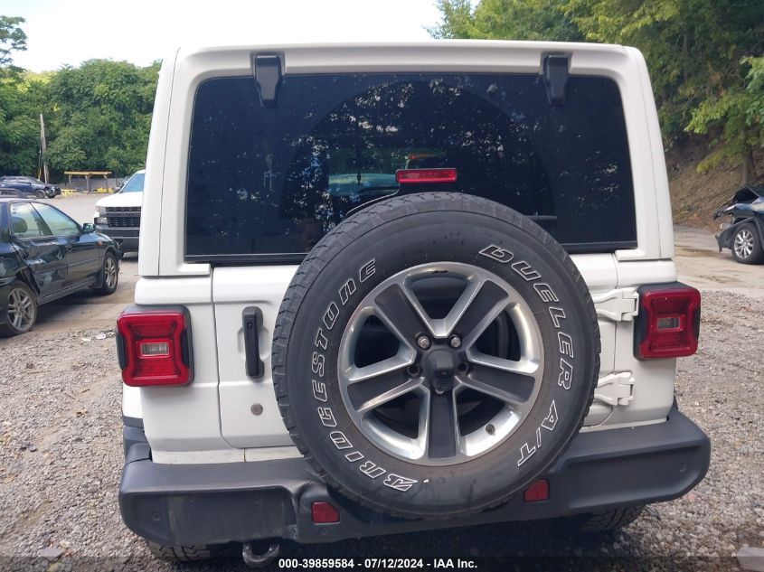 2019 Jeep Wrangler Unlimited Sahara 4X4 VIN: 1C4HJXEN1KW679726 Lot: 39859584