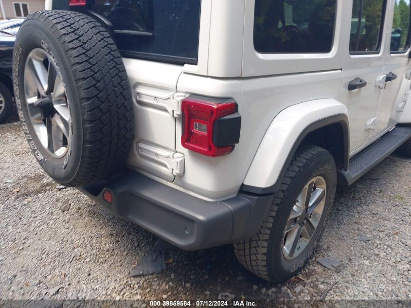 2019 Jeep Wrangler Unlimited Sahara 4X4 VIN: 1C4HJXEN1KW679726 Lot: 39859584