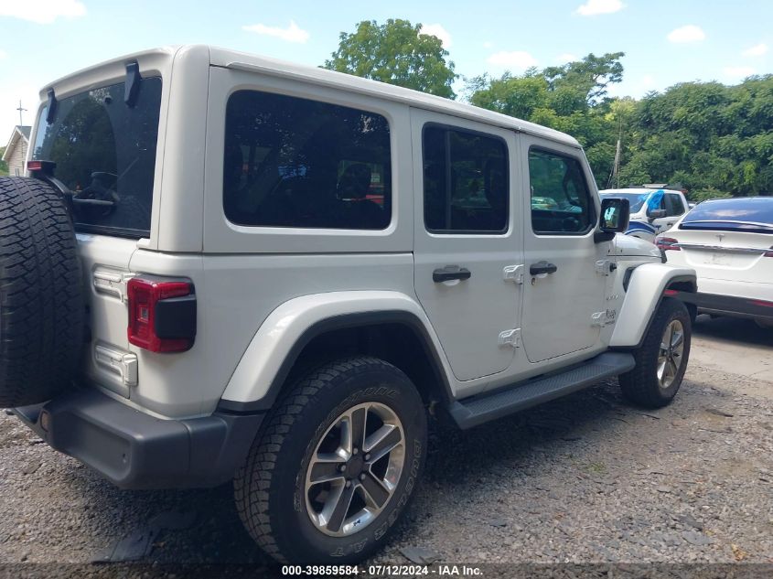 2019 Jeep Wrangler Unlimited Sahara 4X4 VIN: 1C4HJXEN1KW679726 Lot: 39859584