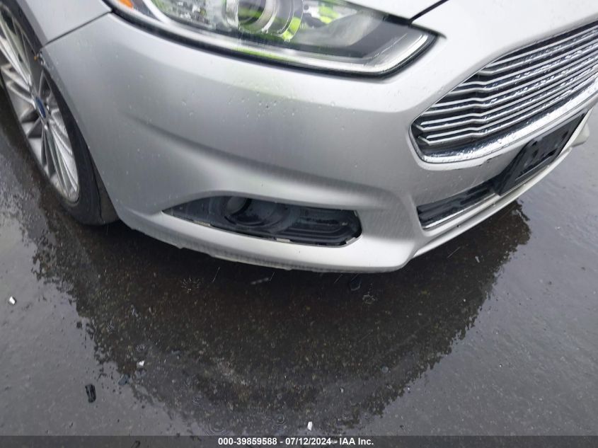 2014 Ford Fusion Se VIN: 3FA6P0H97ER382324 Lot: 39859588