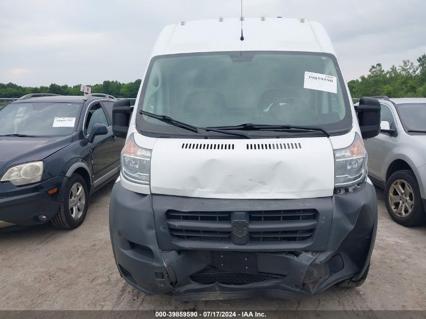 2018 Ram Promaster 2500 High Roof 136 Wb VIN: 3C6TRVCG6JE154771 Lot: 39859590