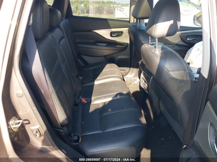 2015 Nissan Murano Sl VIN: 5N1AZ2MH9FN235929 Lot: 39859597