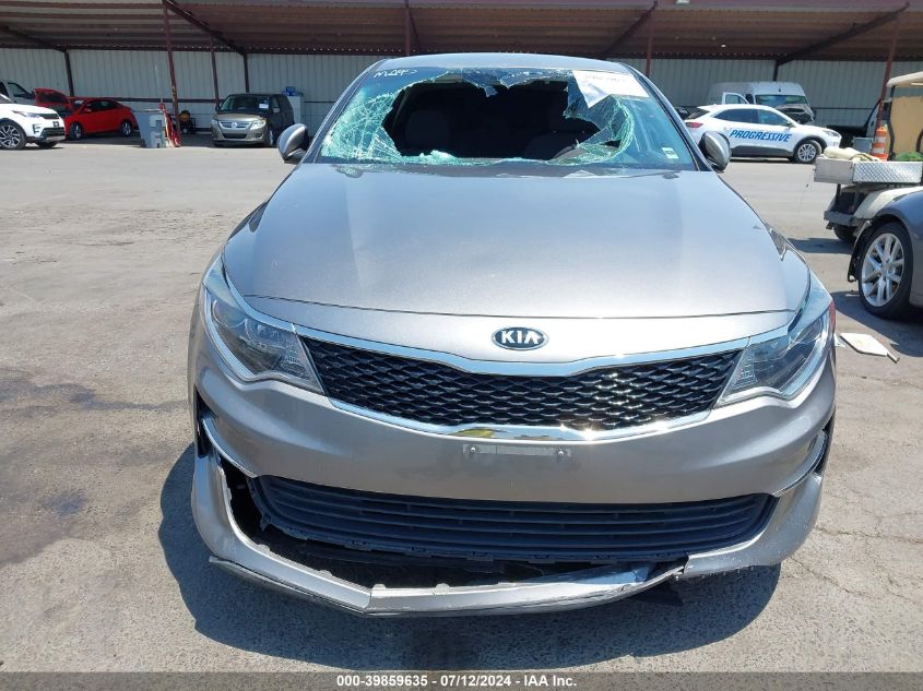 2016 Kia Optima Lx VIN: 5XXGT4L36GG010611 Lot: 39859635