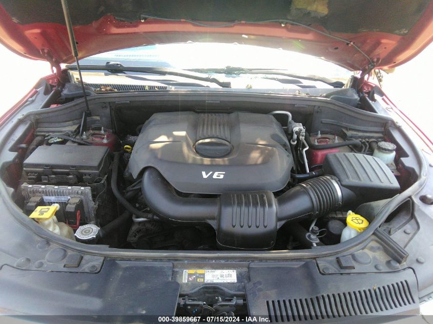 2014 Dodge Durango Limited VIN: 1C4RDJDG3EC592783 Lot: 39859667