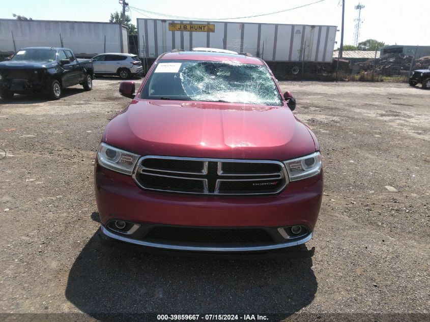 2014 Dodge Durango Limited VIN: 1C4RDJDG3EC592783 Lot: 39859667