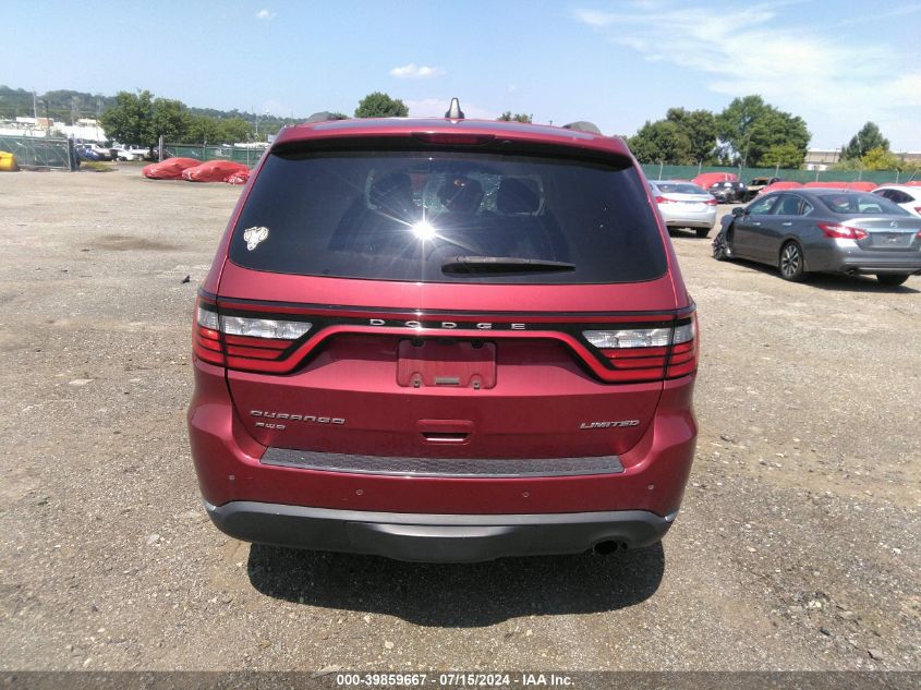 2014 Dodge Durango Limited VIN: 1C4RDJDG3EC592783 Lot: 39859667
