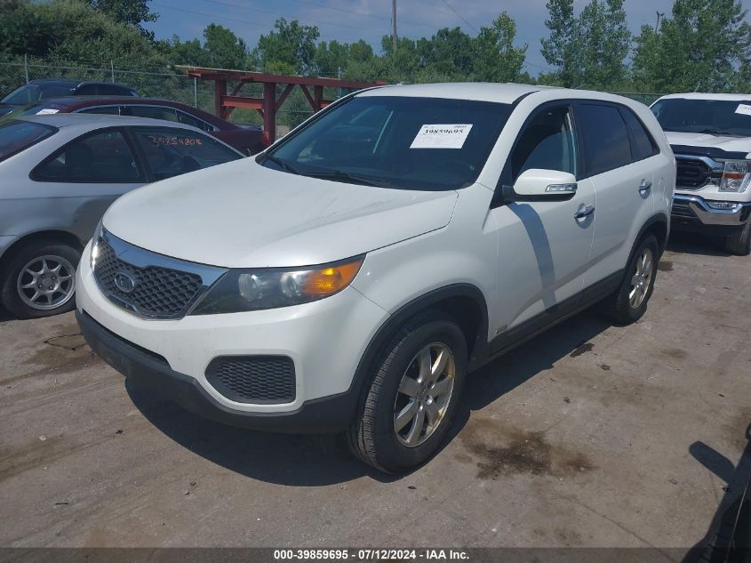 2012 Kia Sorento Lx VIN: 5XYKTCA64CG221880 Lot: 39859695