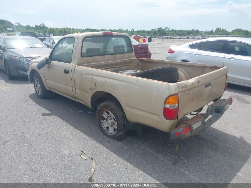 2003 Toyota Tacoma VIN: 5TENL42N93Z200862 Lot: 39859716