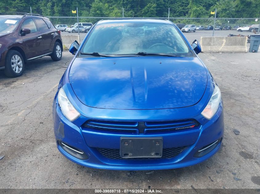 2013 Dodge Dart Sxt VIN: 1C3CDFBA1DD103859 Lot: 39859718