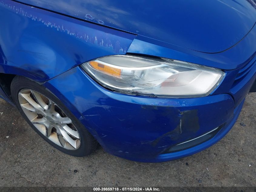 2013 Dodge Dart Sxt VIN: 1C3CDFBA1DD103859 Lot: 39859718