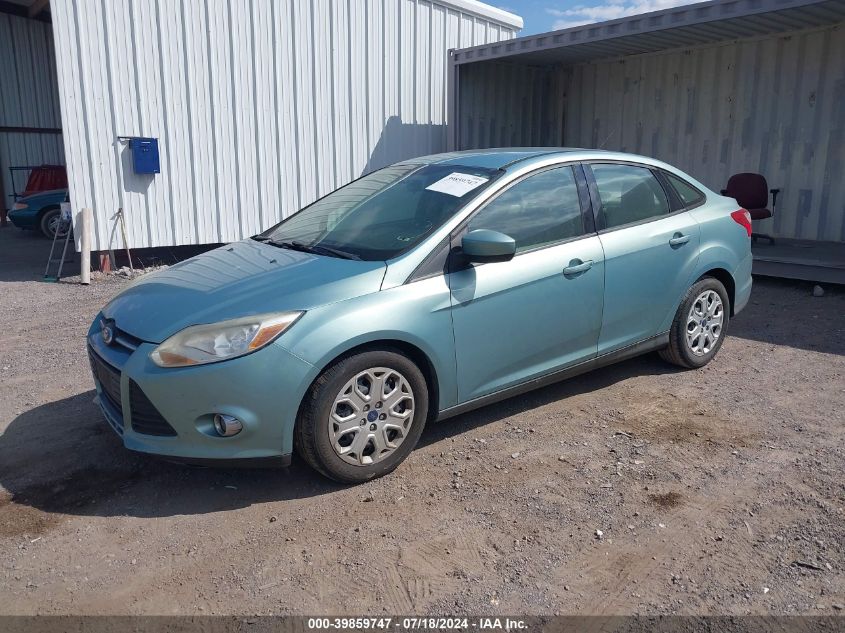 2012 Ford Focus Se VIN: 1FAHP3F28CL425791 Lot: 39859747