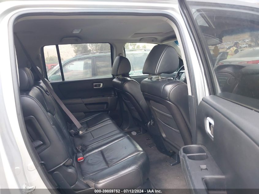 2011 Honda Pilot Ex-L VIN: 5FNYF4H57BB071662 Lot: 39859752