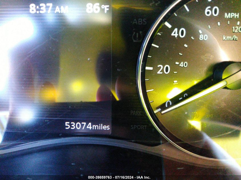 2021 Nissan Kicks Sr Xtronic Cvt VIN: 3N1CP5DV7ML550707 Lot: 39859763