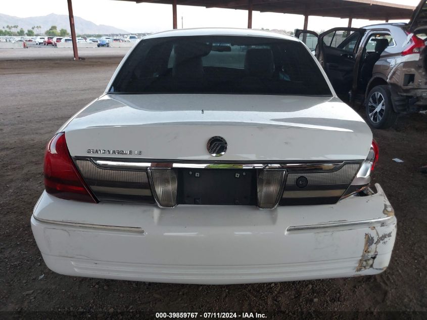 2011 Mercury Grand Marquis Ls (Fleet Only) VIN: 2MEBM7FVXBX608684 Lot: 39859767