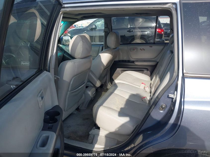 2005 Toyota Highlander V6 VIN: JTEEP21A150079508 Lot: 39859775