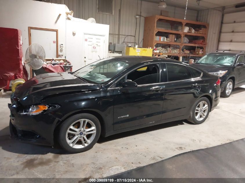 2018 Ford Fusion Hybrid Se VIN: 3FA6P0LU7JR147606 Lot: 39859789