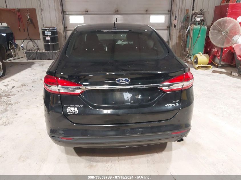 2018 Ford Fusion Hybrid Se VIN: 3FA6P0LU7JR147606 Lot: 39859789