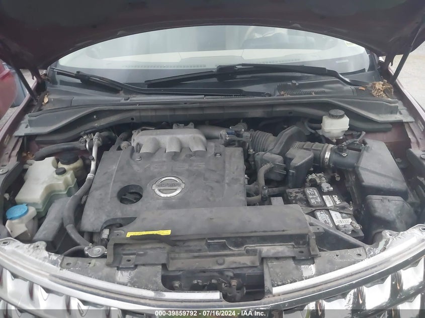 2007 Nissan Murano Sl VIN: JN8AZ08W27W650737 Lot: 39859792