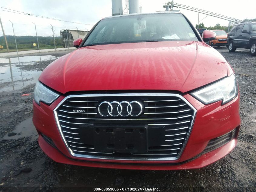 2018 Audi A3 E-Tron VIN: WAUUPBFF6JA089666 Lot: 39859806