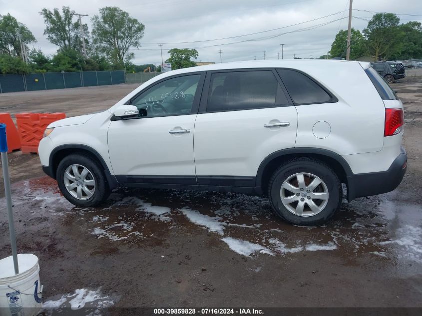 2012 Kia Sorento Lx VIN: 5XYKT4A19CG216037 Lot: 39859828
