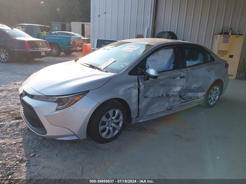 2022 TOYOTA COROLLA LE - 5YFEPMAE6NP375360