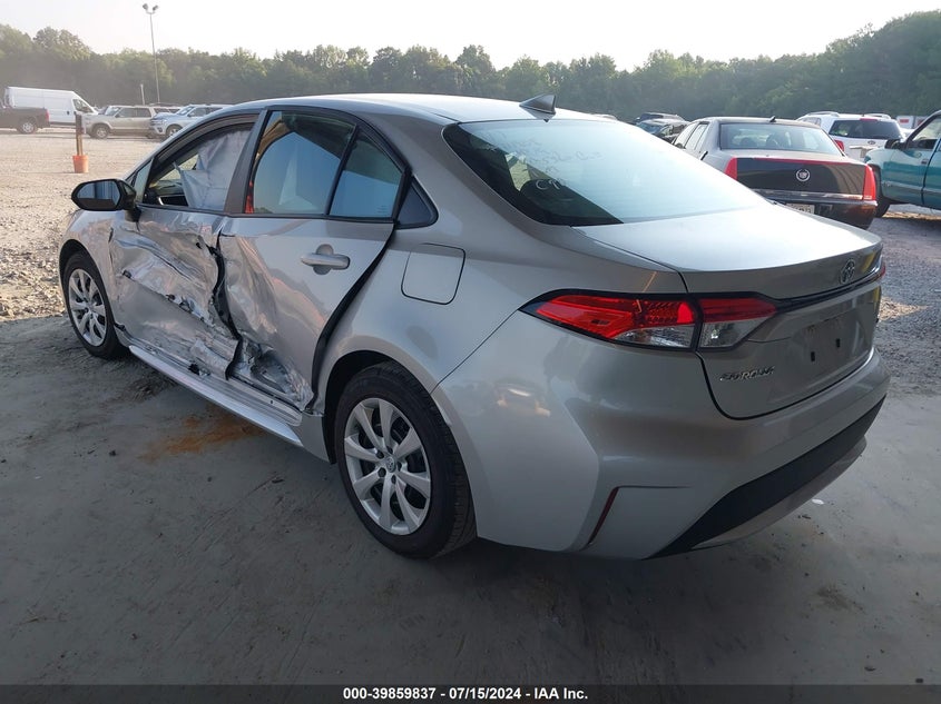 2022 TOYOTA COROLLA LE - 5YFEPMAE6NP375360