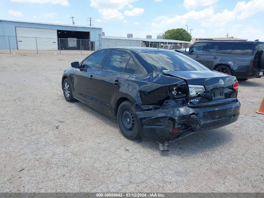 2015 VOLKSWAGEN JETTA 2.0L S - 3VW2K7AJ0FM342425