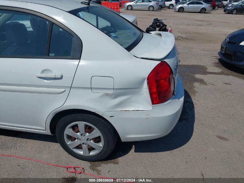 2010 Hyundai Accent Gls VIN: KMHCN4AC6AU530672 Lot: 39859859