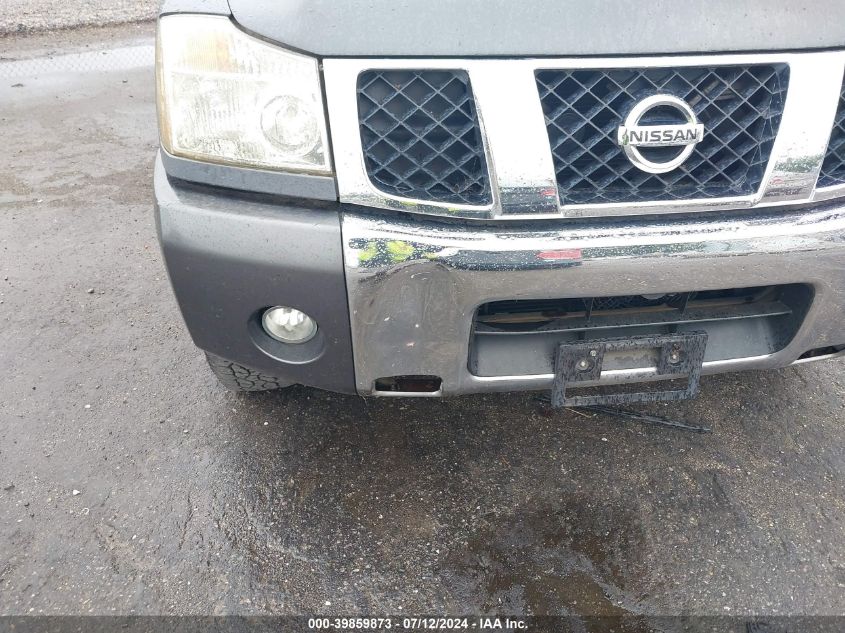 2007 Nissan Titan Se VIN: 1N6BA07A07N213724 Lot: 39859873