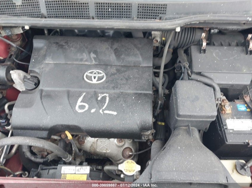 2011 Toyota Sienna Base V6 VIN: 5TDZK3DC0BS048444 Lot: 39859887