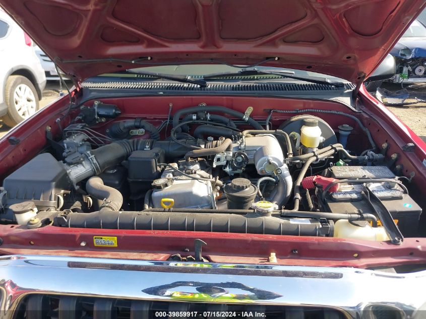 2004 Toyota Tacoma VIN: 5TEVL52NX4Z397340 Lot: 39859917