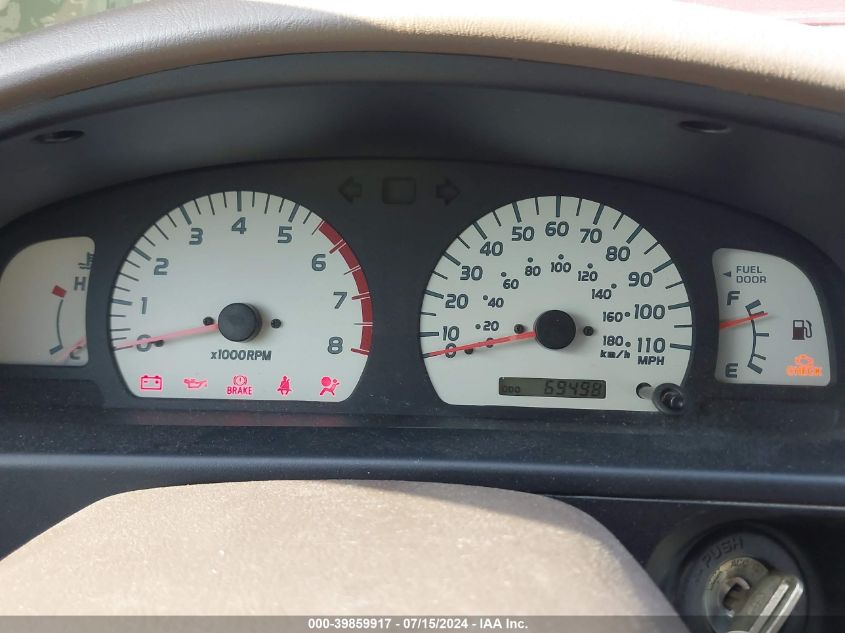 2004 Toyota Tacoma VIN: 5TEVL52NX4Z397340 Lot: 39859917