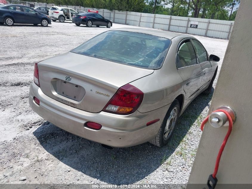 2001 Oldsmobile Aurora 4.0 VIN: 1G3GS64C414108308 Lot: 39859919