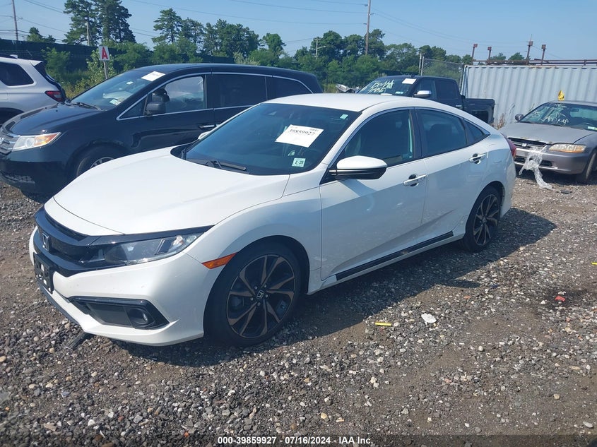 VIN 2HGFC2F83LH530085 2020 HONDA CIVIC SPORT