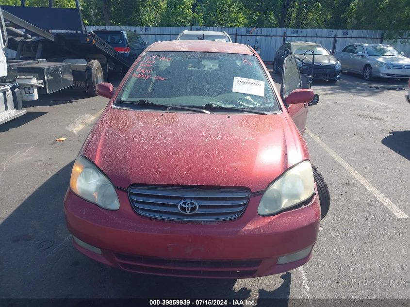 2004 Toyota Corolla Le VIN: 2T1BR32E34C267069 Lot: 39859939